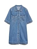 Vero Moda Female Jeanskleid VMFENJA Kurzes Kleid