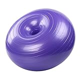 Milisten Yoga-Ball Fitnessstudio Explosion Lila Erwachsene Trainieren Pumpe...