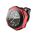 Motorrad wasserdichte Uhr schwarz blau rot silber für Fahrrad/Motorrad/SUV...