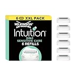 Wilkinson Sword Intuition 2-in-1 Sensitive Care Rasierklingen, Damenrasur,...