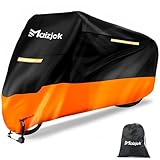 Maizjok Motorrad Abdeckplane Outdoor Motorradabdeckung Wasserdicht 210D...