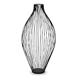 Metall Vase im Gitter Design für Trockenblumen - 45 cm - Deko Ständer...
