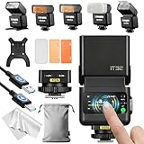 Godox iT32 TTL Mini Kamera Blitz mit X5-N Funktrigger für Nikon, 2.4G HSS...