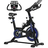 HOMCOM Heimtrainer mit verstellbarem Widerstand, Heimtrainer mit...