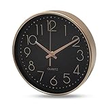 Diompirux 20cm Wanduhr Ohne TickgeräUsche, Modern Hohe Genauigkeit...