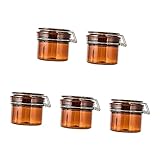 VICASKY 5Stücke Nachfüllbare Kosmetik Gläser Leere Probengläser für...