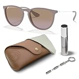 Ray-Ban RB4171 Erika Panto-Classic SONNENBRILLEN-SET | Exklusiv-Etui und...