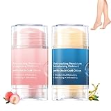 2 Stück Cracked Skin Repair Cream,Fußcreme & Handcreme gegen Rissige...