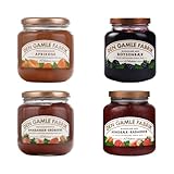 Den Gamle Fabrik Premium Marmeladen-Mix II - 4x380g Gourmet Fruchtmarmelade