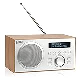 DAB+/FM Radio mit Bluetooth-August MB420-Digitales Küchenradio mit...