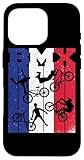 BMX Rad BMX Bike Fahrrad Freestyle France-flag race BMX Hülle für iPhone...