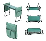 WESTMANN Multi Gartenhocker mit Kniebank | Klappbare Kniehilfe für...