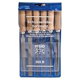 PFERD Schlüsselfeilen-Set 265 B in Kunststofftasche, 6 Feilen, 100mm, mit...