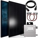 SUNNIVA 920W Balkonkraftwerk BIFAZIAL FULLBLACK komplett Steckdose Beny...