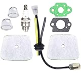 Hippotech 2 Stück Luftfilter und Kraftstoffleitung Primer Bulb Repower Kit...