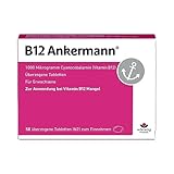 B12 Ankermann Vitamin B12: Bei Müdigkeit und Erschöpfung, Vitamin B12...