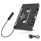 RUIZHI Kassetten Adapter, KFZ-Kassettenadapter, Auto-Audio-Kassette auf...