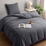 Utopia Bedding Bettwäsche 135x200 Set - Mikrofaser Bettbezug 135x200 cm +...