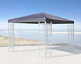 QUICK STAR Ersatzdach für Rank Pavillon 3x3m Anthrazit RAL 7012...