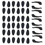 20 Paar Adhesive Nasenpads Brillen Pads (Silikon-Granulat rutschfest) & 5...