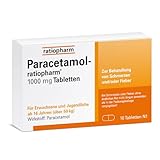 Paracetamol-ratiopharm® 1000 mg Tabletten: Der gut verträgliche Klassiker...