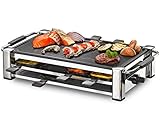 ROMMELSBACHER RCC 1500 Raclette-Grill (extra langes Kabel (2m), Tischgrill...