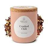 POTLUCK | Crushed Chili | Reingewürz im Keramiktopf | 55 g | Vegan,...