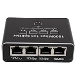 Alomejor LAN-Netzwerk-Splitter, Ethernet-Switch-Adapter für Cat 6 7...