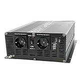 SOLARTRONICS Spannungswandler NM2500 12V 2500 Watt SCHWARZ - 5000 Watt...