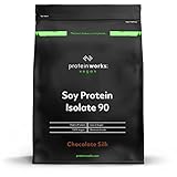 Protein Works Soja Protein 90 Isolat | Geschmacksneutral | 100% Vegan, aus...