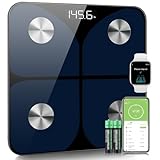 Personenwaage Körperfettwaage, Waage Personen mit App 180 kg/400 lbs,...