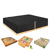 Sandbox Cover | Sturdy Square Windproof Pit Canopy,Outdoor Garden Sand Box...