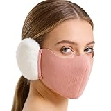 Gesichtsschutz Mit Staubschutz,Wärmende Dicke Atmungsaktive Wintermaske -...
