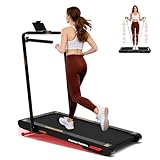 Lysole Walking Schwingungen Pad mit Steigung, Laufband für Zuhause 12KM/H,...