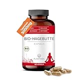 Bio Hagebutte Kapseln I 3000mg Tagesdosis I 180 Hagebutte-Kapseln...