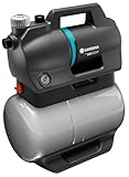 Gardena Hauswasserwerk 3800 Silent: Pumpe mit 21 l Wasserspeicher und...