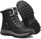 Sixspace Winterstiefel Herren Damen Winterschuhe Warm Gefüttert...