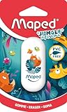 Maped - effizientes Radiergummi, Radierer JUNGLE FEVER – Dschungel-Design...