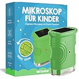 Edubini Digitales Mikroskop für Kinder [1000-fache Vergrößerung] -...