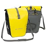 VAUDE Fahrradtaschen für Gepäckträger Aqua Back 2x24L in gelb 2 x...