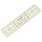 Prym Universal 3 x 15 cm Omnigrid Lineal, Kunststoff, transparent