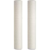 Beaupretty 2 Stück Ersatz Kratzbaum Pfosten 40x7cm Sisal Katzenkratzbaum...