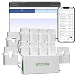 Emporia Vue 3 3-Phasen Smart Home Energy Monitor – Gerät zur Haus- und...