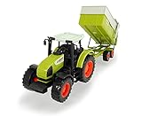 Dickie Toys 203739000 Toys CLAAS Ares Set, großer Traktor mit Anhänger...