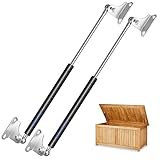 500MM Gas Gasdruckfedern, Universal 155N/16KG 20' mit L-Typ Halterungen...