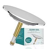 SURFOU Badewannenstöpsel Ø 72mm, Stöpsel Badewanne Abfluss Dichtung...