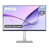 BenQ MA320U 32 Zoll 4K 3840x2160 Monitor für MacBook Pro/Air, Dual USB-C,...