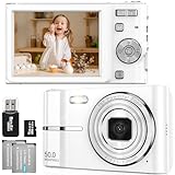 FAYIBUY Digitalkamera 50MP 1080P FHD Fotokamera mit Autofokus 16X...
