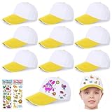 Saijer Baseballkappe zum Selbermachen, für Kinder, 9 Stück, DIY, kreativ,...