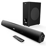 Majority Teton Plus Bluetooth Soundbar für TV Geräte | 180W 2.1 Heimkino...